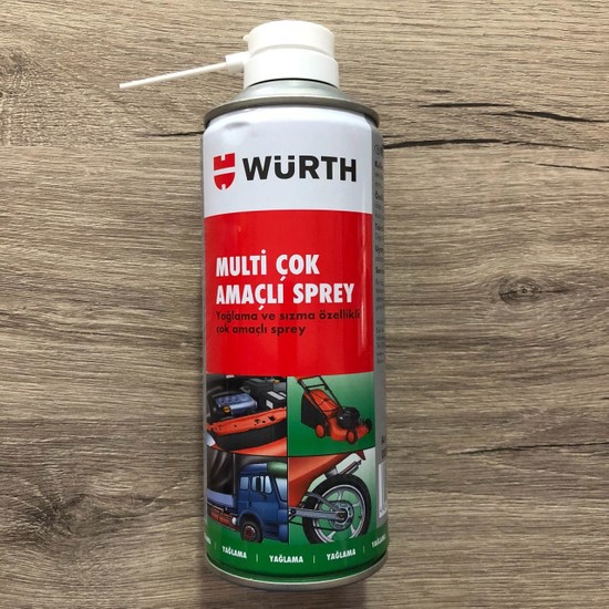 WURTH 0893 055 40 400ML MULTI COK AMACLI SPREY YAGLAMA VE SIZMA OZELLIKLI