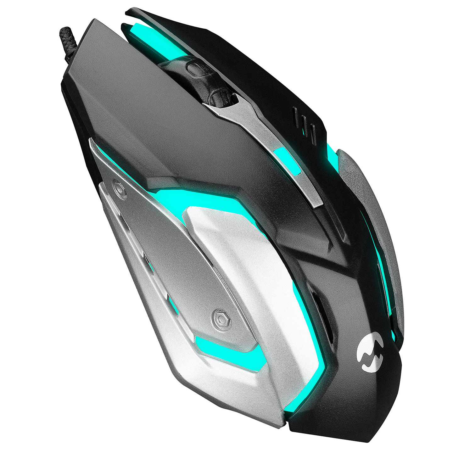 EVEREST SM-G72 USB SIYAH-GUMUS ISIKLANDIRMALI OYUNCU MOUSE