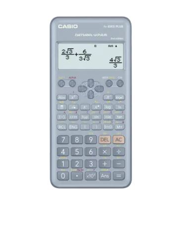 CASIO FX-82ES PLUS MAVI BILIMSEL FONKSIYONLU HESAP MAKINESI 2.VERSIYON