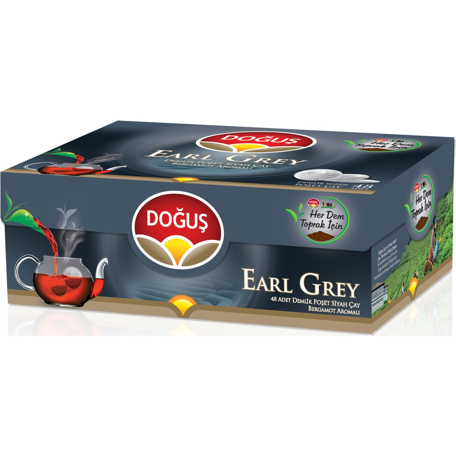 DOGUS EARLY GREY SUZEN POSET CAY 25X2 GR