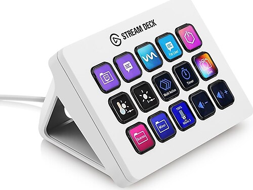 CORSAIR 10GBA9911 Elgato Stream Deck MK.2 White