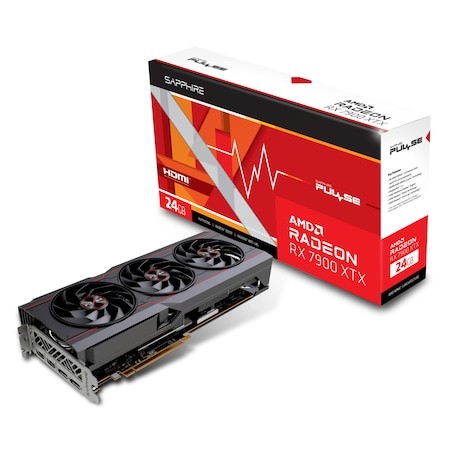 SAPPHIRE VGA AMD 24GB GDDR6 RX7900XTX PULSE GAMING OC 11322-02-20G