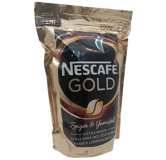 NESTLE NESCAFE GOLD DOY PACK SGNT 200GR 12360825