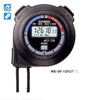 CASIO HS-3V-1RDT KRONOMETRE