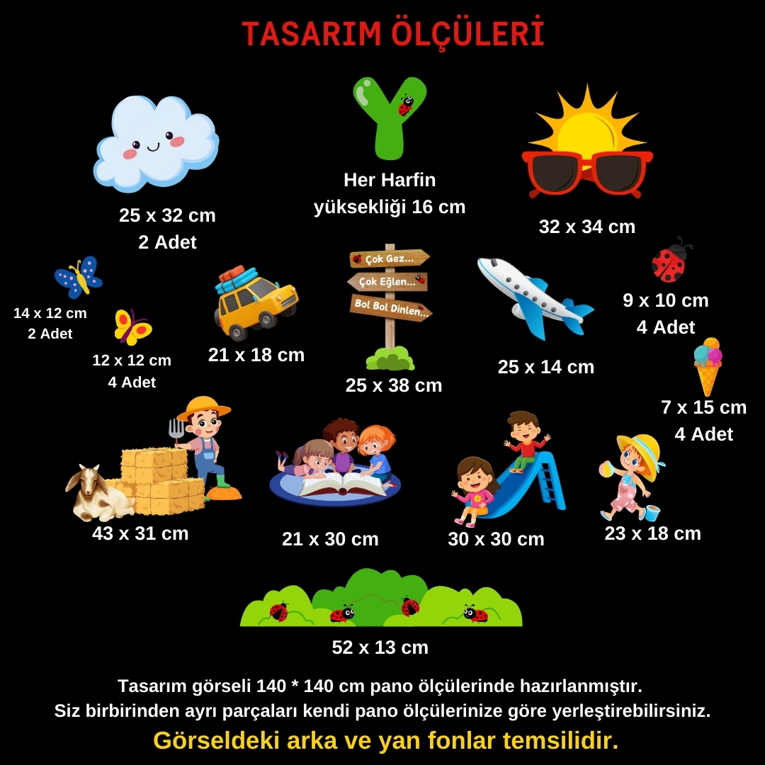 İYİ TATİLLER KARNE GÜNÜ PANO SÜSÜ 01 İYİ TATİLLER KARNE GÜNÜ PANO SÜSÜ 01