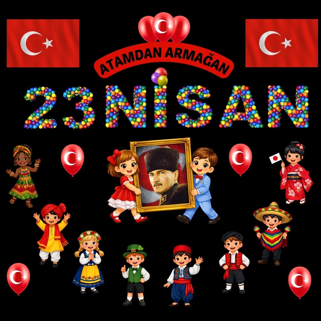 23 Nisan Ulusal Egemenlik ve Çocuk Bayramı Pano Süsü | Okul ve Sınıf Panosu Figür Seti 23 Nisan Ulusal Egemenlik ve Çocuk Bayramı Pano Süsü | Okul ve Sınıf Panosu Figür Seti