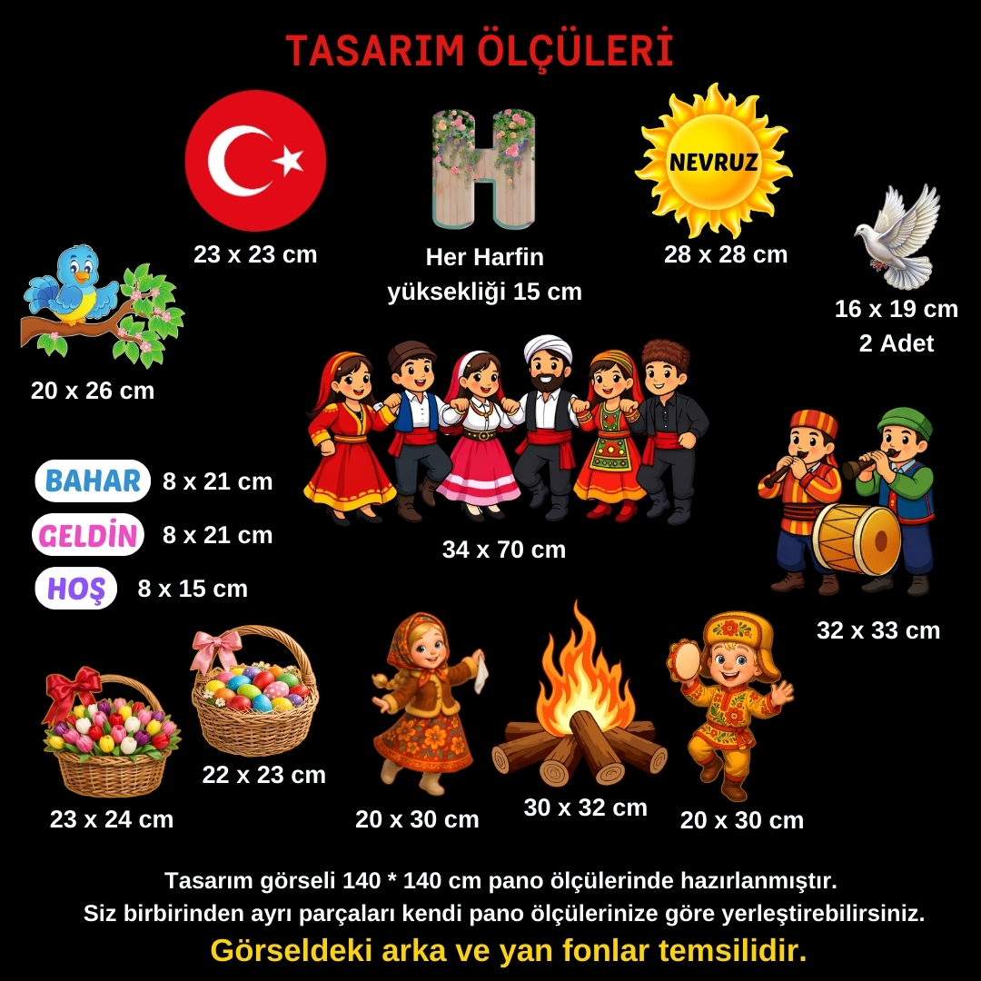 HOŞGELDİN BAHAR FİGÜR SETİ - Hıdırellez Figür Seti