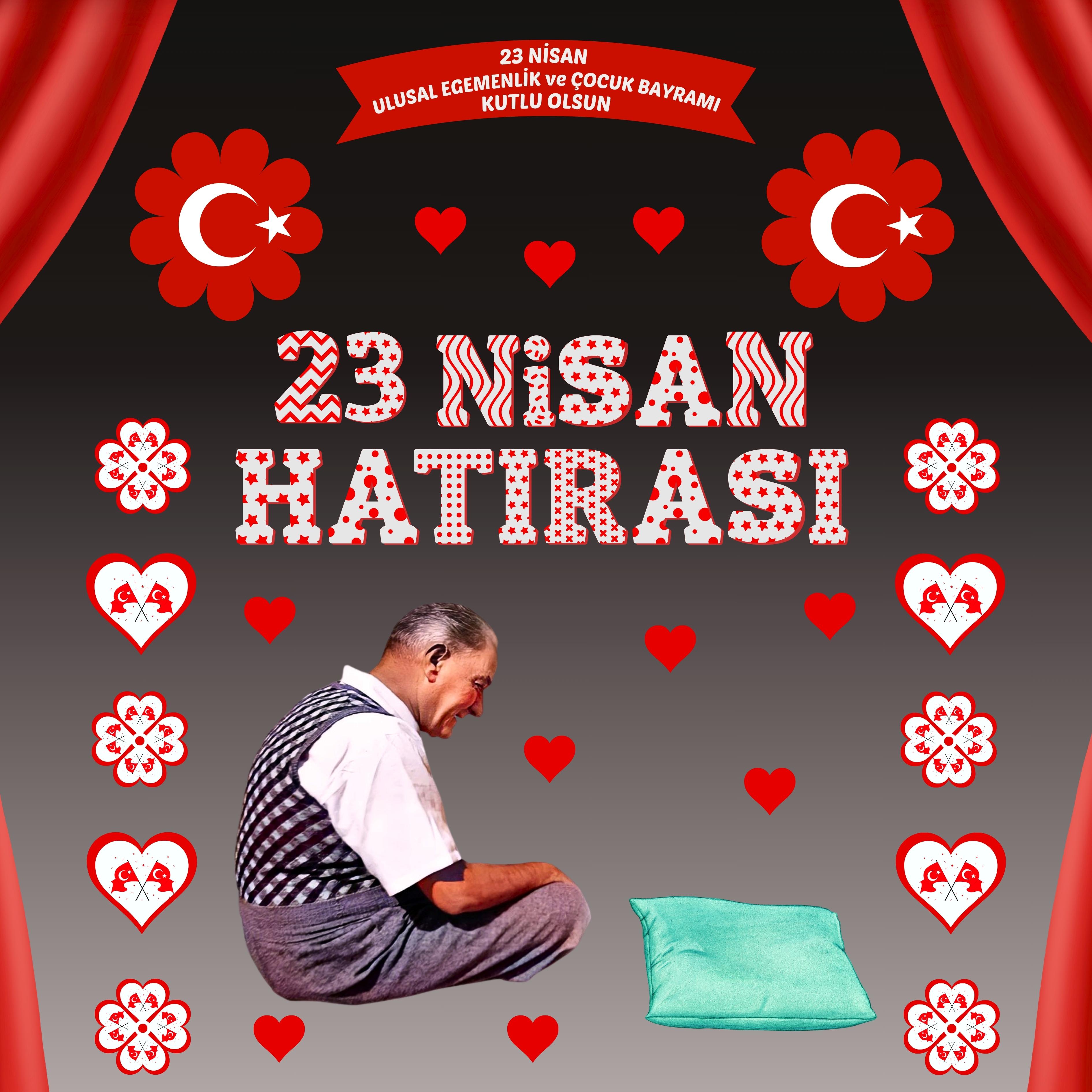 23 Nisan Ulusal Egemenlik ve Çocuk Bayramı PVC Vinil Pano Süsü 160x160 cm | Tek Parça Okul Sınıf Panosu (Model 09) 23 Nisan Ulusal Egemenlik ve Çocuk Bayramı PVC Vinil Pano Süsü 160x160 cm | Tek Parça Okul Sınıf Panosu (Model 09)