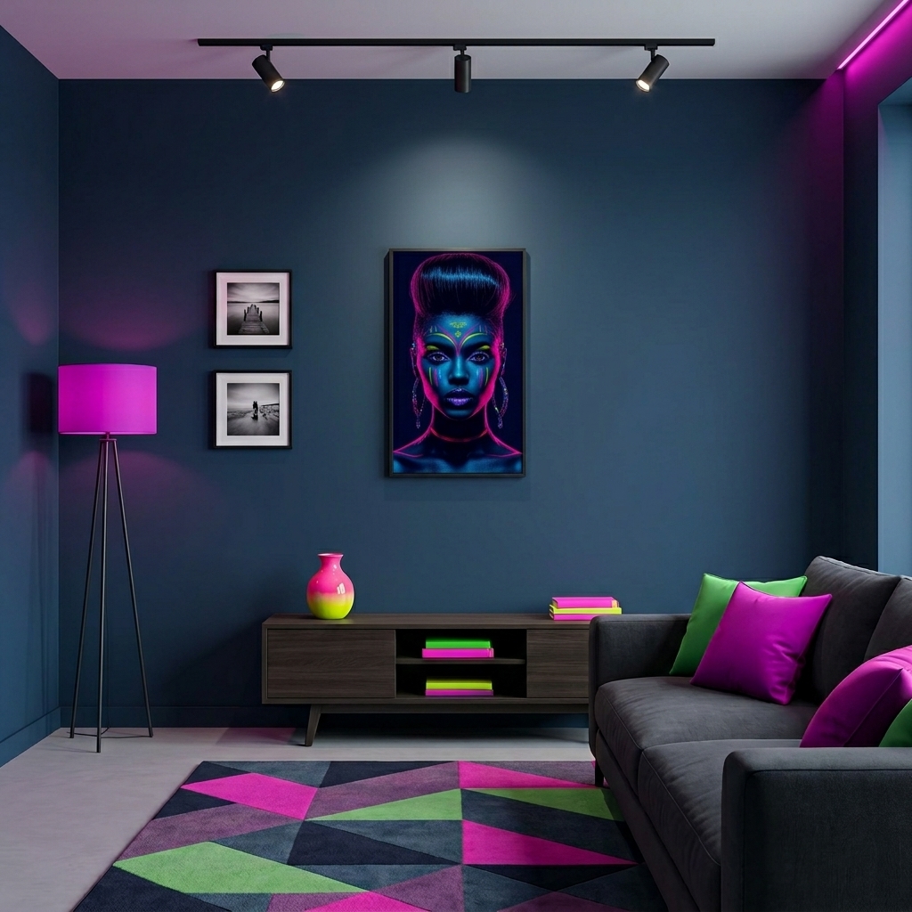 Neon Yüzler– Pop Art Kadın Portre Serisi 02 (Canlı Renkler ve Asi Duruş) Neon Yüzler– Pop Art Kadın Portre Serisi 02 (Canlı Renkler ve Asi Duruş)