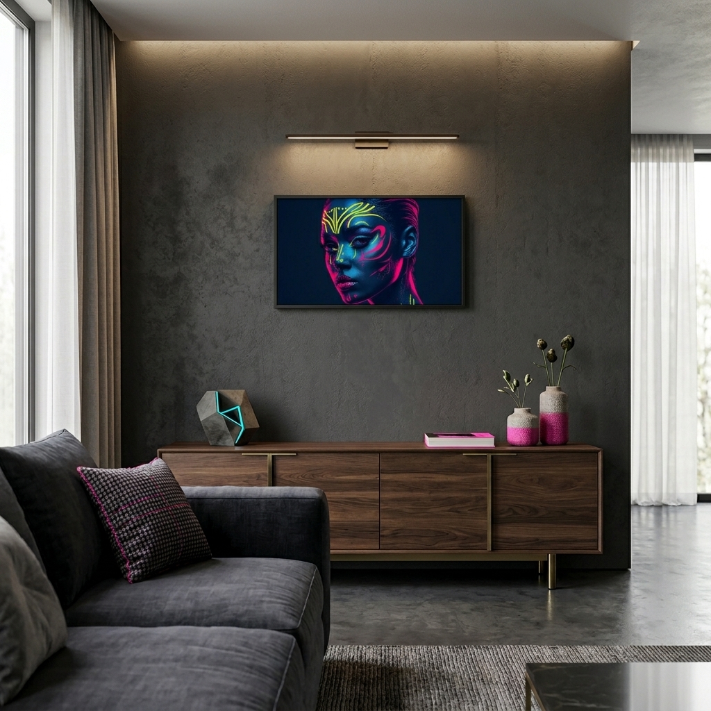 Neon Yüzler– Pop Art Kadın Portre Serisi 13 (Canlı Renkler ve Asi Duruş) Neon Yüzler– Pop Art Kadın Portre Serisi 13 (Canlı Renkler ve Asi Duruş)