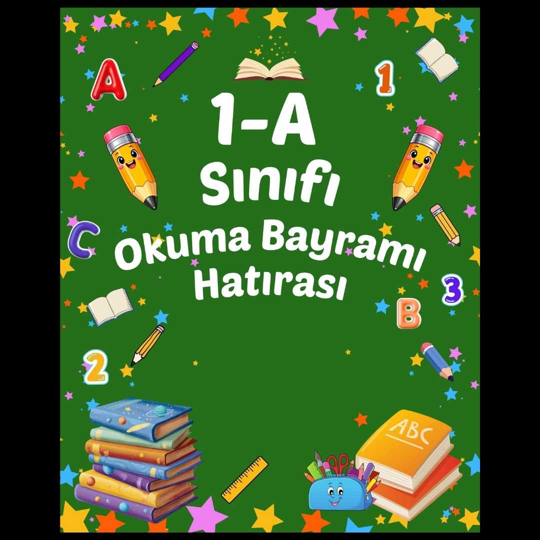 Okuma Bayramı Hatıra Fotoğrafı Panosu PVC Vinil Pano Süsü 160 x 200 cm | Tek Parça 07