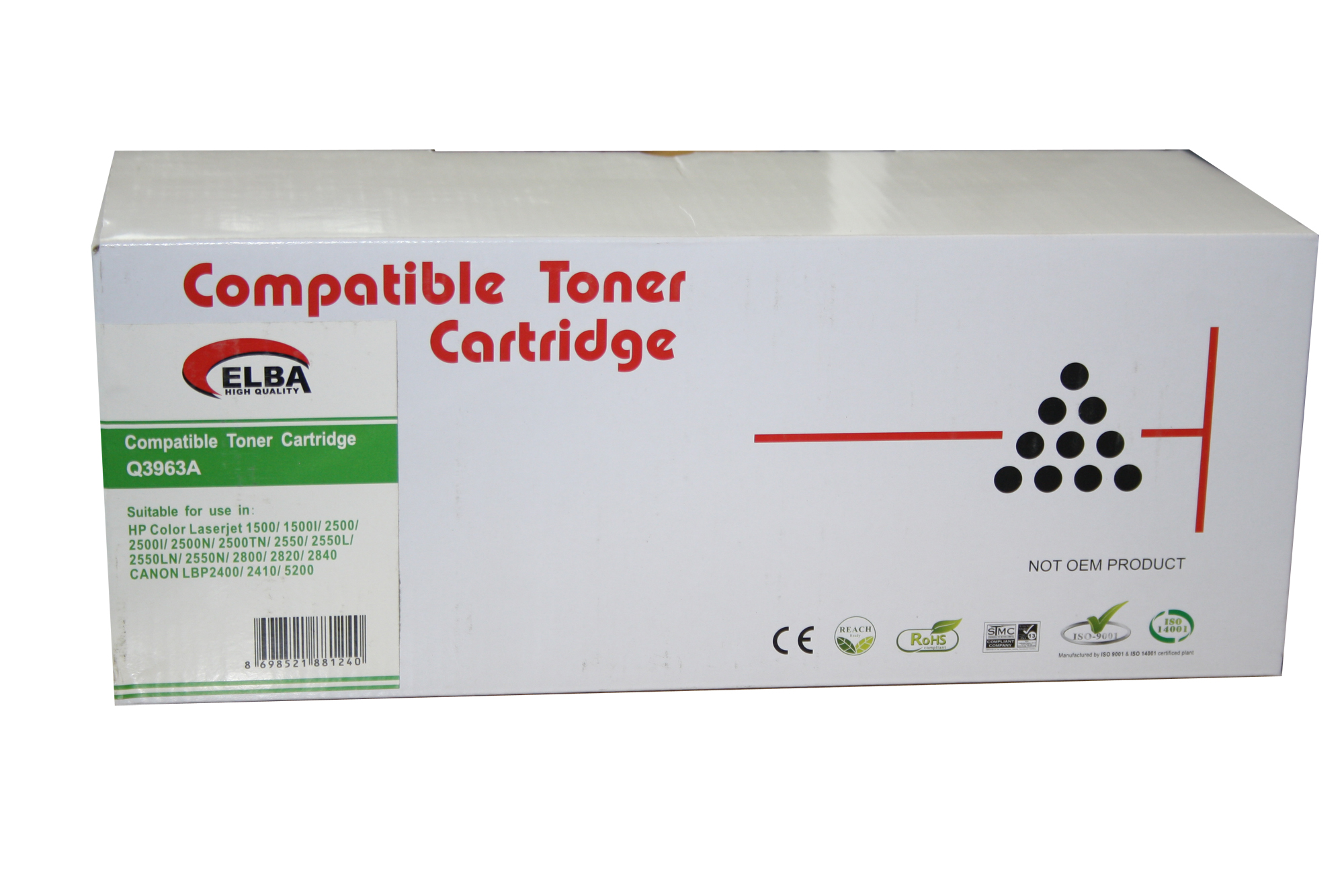 OFISPC HP Q3963A KIRMIZI MUADIL TONER 2550