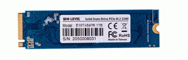 1TB HI-LEVEL HLV-M2PCIEG4X4SSD2280-1T 3600-3400MB-S M.2 NVME SSD