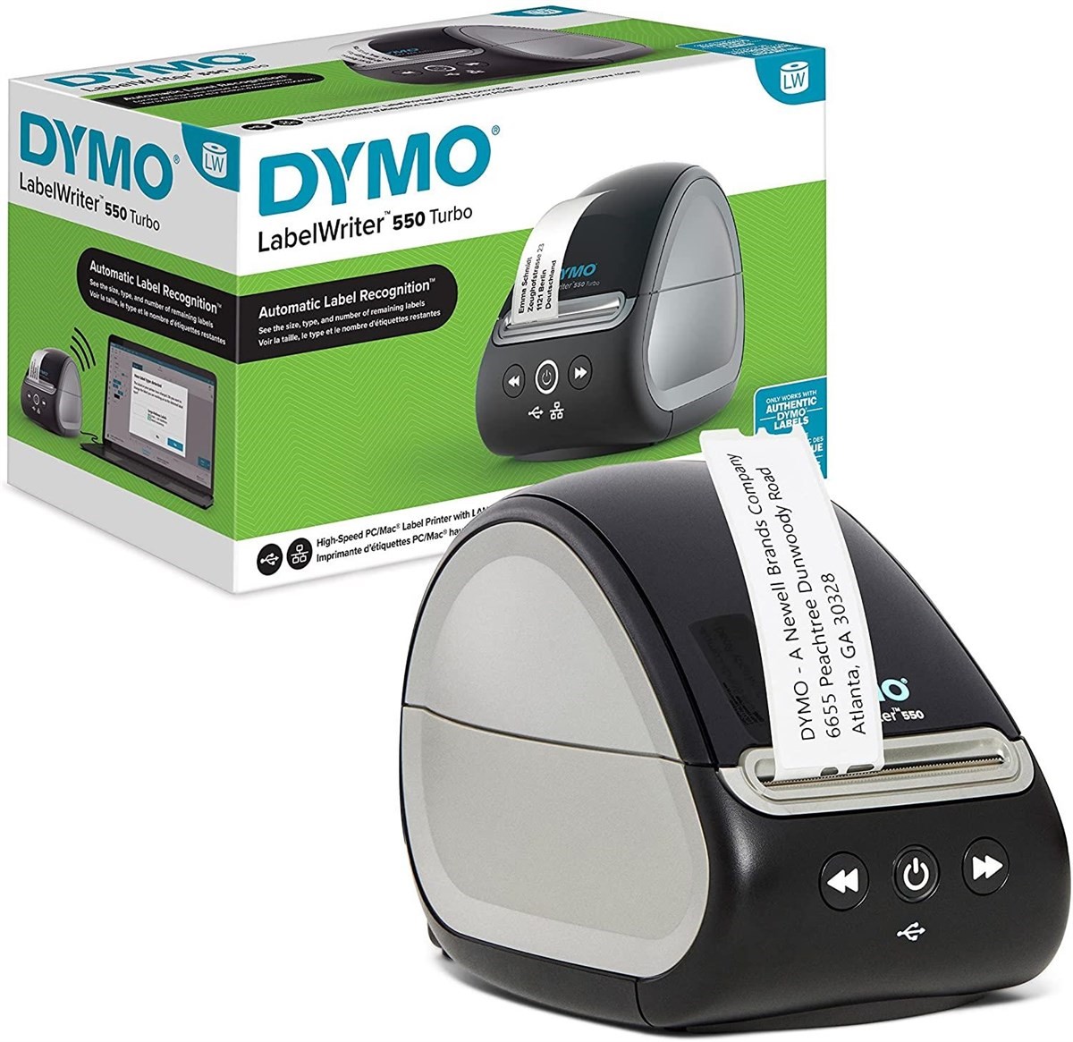 DYMO (2112722) LABELWRITER 550 PC BAGLANTILI ETIKET YAZICI - LW ETIKETLERLE UYUMLU KULLANIM