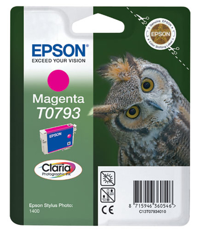 EPSON 1400-P50 MAGENTA KIRMIZI MUREKKEP KARTUS T07934020