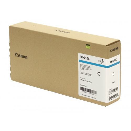 CANON 2355C001 PFI-710 C MAVI KARTUS (700 ML) - TX-2000 - TX-3000 - TX-4000