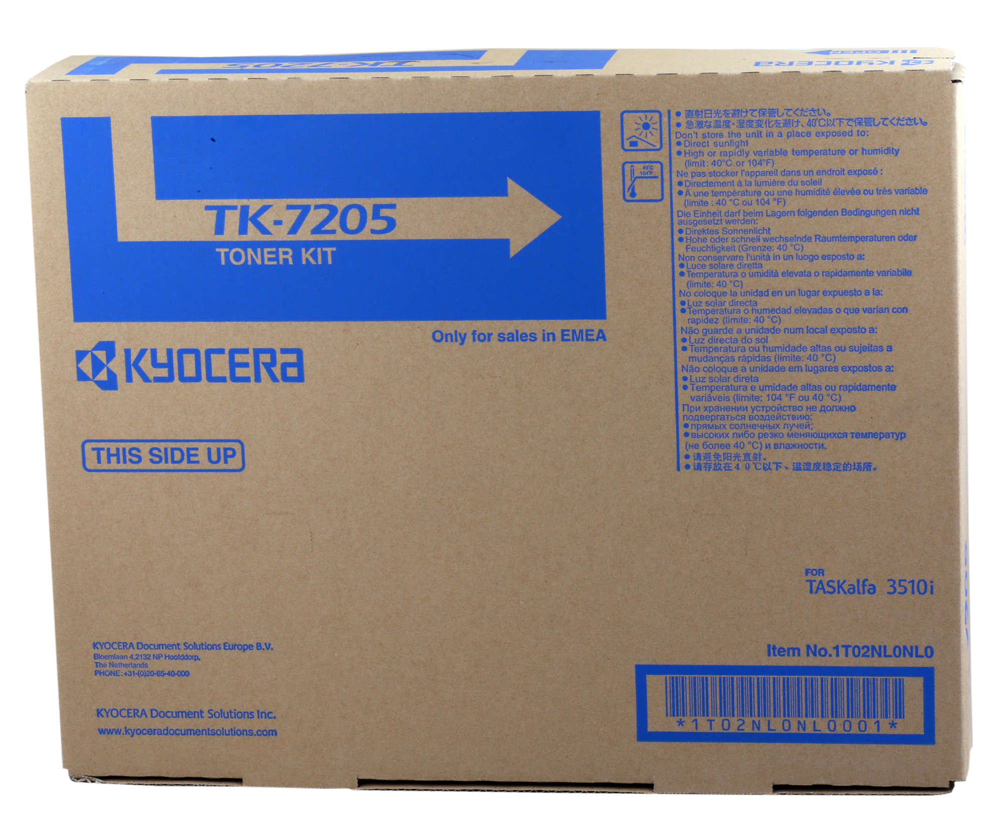 KYOCERA TK-7205 ORJINAL FOTOKOPI TONERI TASKALFA 3510I-3511I 35.000 SAYFA