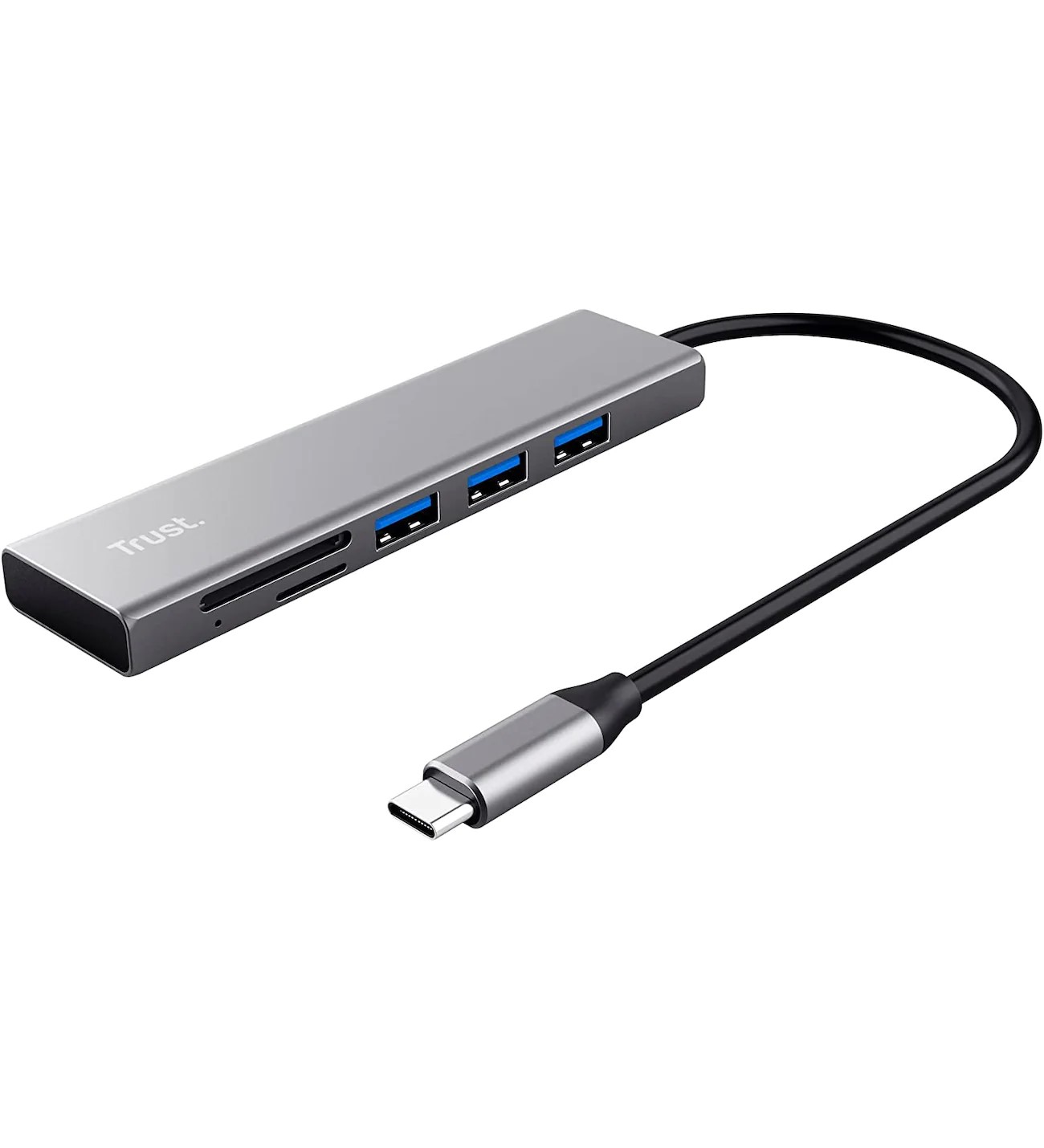 TRUST 24191 FAST USB-C HUB & CARD READER