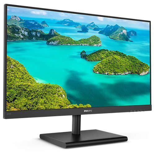 PHILIPS 245E1S-00- 23.8" IPS QUAD HD VGA HDMI DP