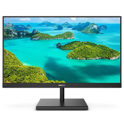 PHILIPS 245E1S-00- 23.8" IPS QUAD HD VGA HDMI DP