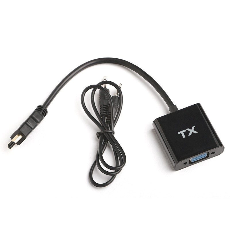 TX HDMI TO VGA VE SES AKTIF DIJITAL-ANALOG DONUSTURUCUSU