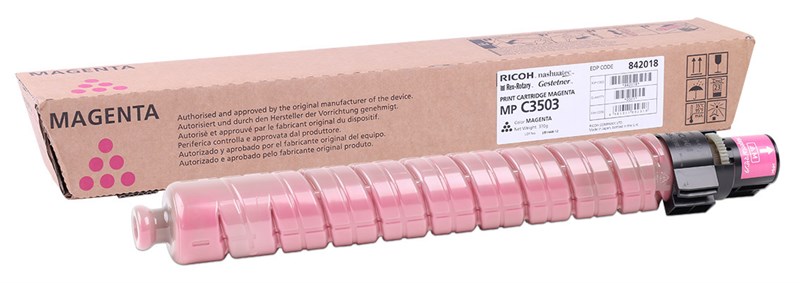 RICOH MP C3503 MAGENTA KIRMIZI ORJINAL FOTOKOPI TONERI MP C3003-3004 18.000 SAYFA