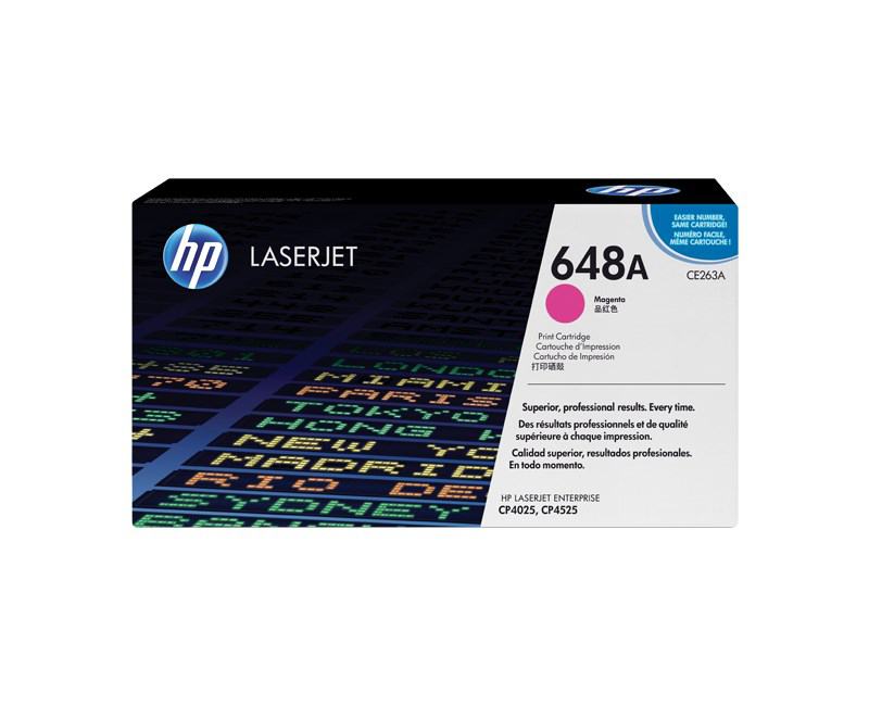 HP CE263A KIRMIZI TONER KARTUS 648A