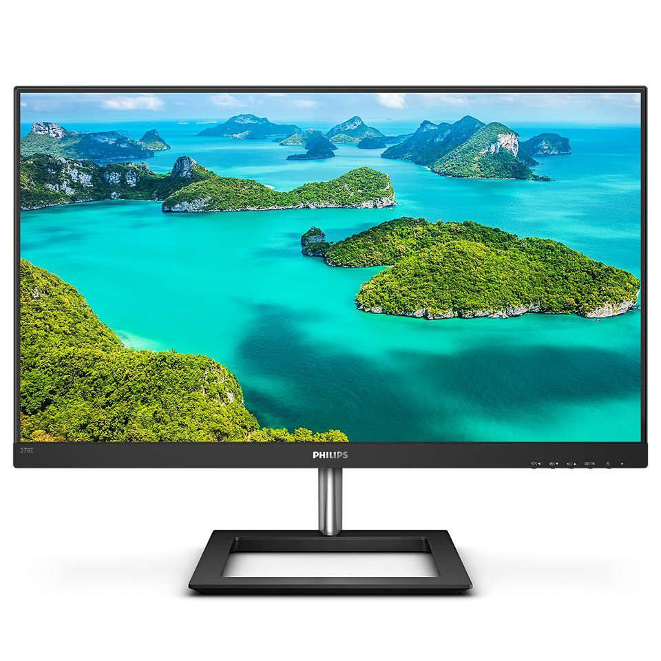 PHILIPS 278E1A-00-27" LED IPS 4K UHD HMDI DP SPK