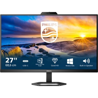 PHILIPS 27E1N5600AE-00- 27" QHD IPS 75HZ 1MS HDMI DP USB-C MM