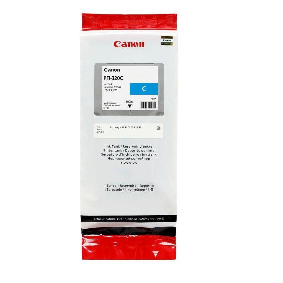 CANON 2891C001 PFI-320 CYAN KARTUS (320 ML) - TM-200 - TM-300- TM-305