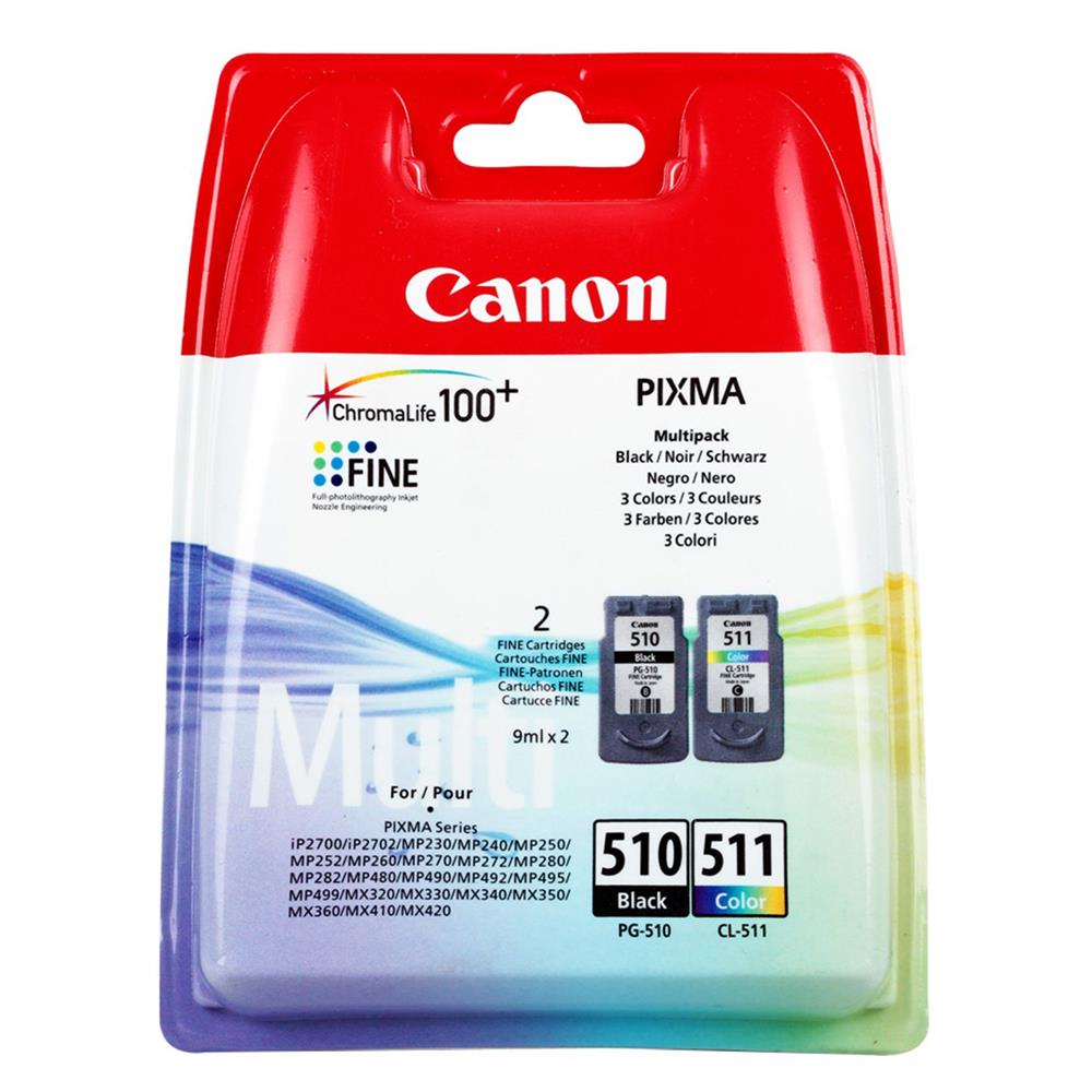 CANON 2970B010 PG-510BK-CL-511 KARTUS 2LI PAKET