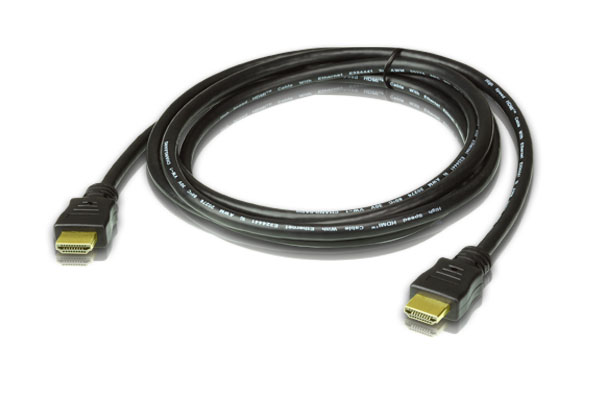 ATEN 2L-7D02H-1 2M HDMI KABLO 1.4 M/M 30AWG GOLD BLACK