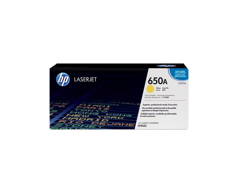 HP CE272A SARI RENKLI TONER 650A