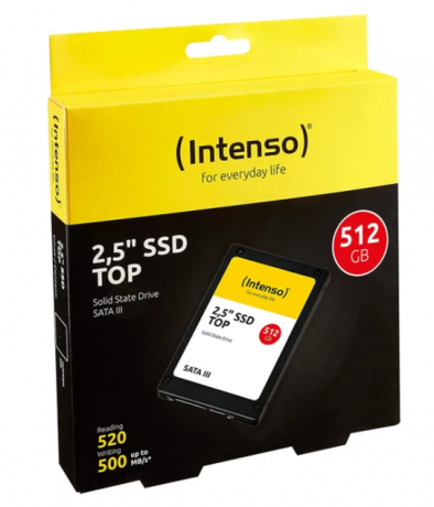 512GB INTENSO 3812450 2.5" 520/500MB/S SSD