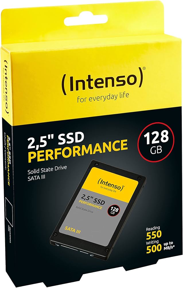 INTENSO SSD - 3814430 - 2,5" SSD SATA III 128GB Performance