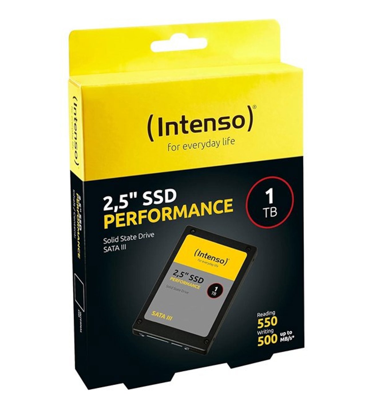 INTENSO SSD - 3814460 - 2,5" SSD SATA III 1TB  Performance