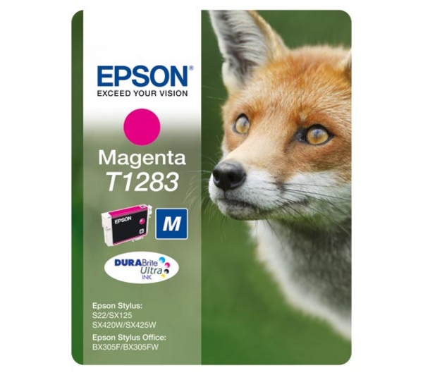 EPSON BX305 SX125-425 MAGENTA KIRMIZI MUREKKEP KARTUS T12834022