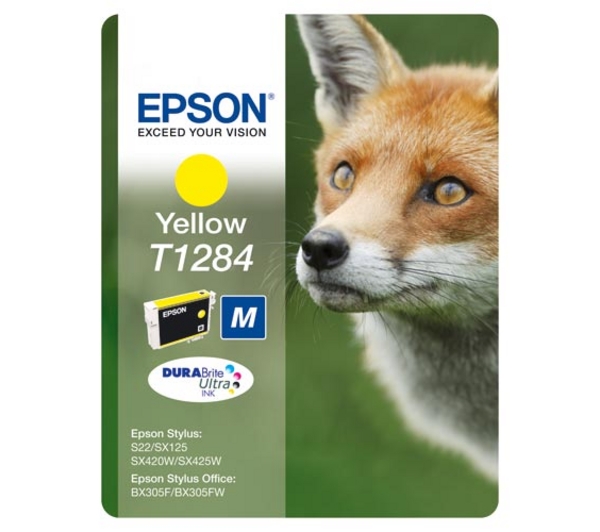 EPSON BX305 SX125-425 YELLOW SARI MUREKKEP KARTUS T12844022