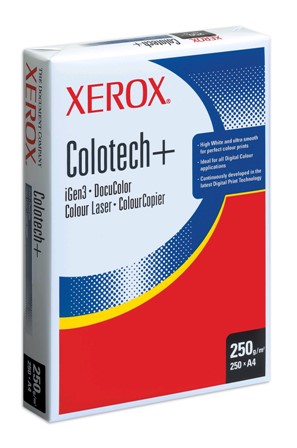 XEROX 3R94671 - 3R97975 A4 COLOTECH FOTOKOPI KAGIDI 250GR-250 LU 1 KOLI = 4 PAKET