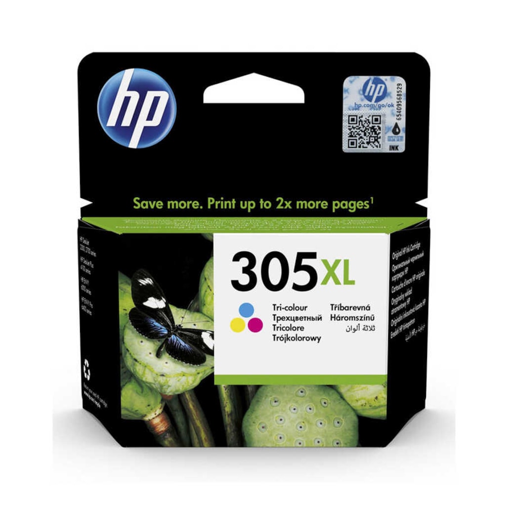 HP 3YM63AE (305XL) 3 RENKLI MUREKKEP KARTUSU 200 SAYFA