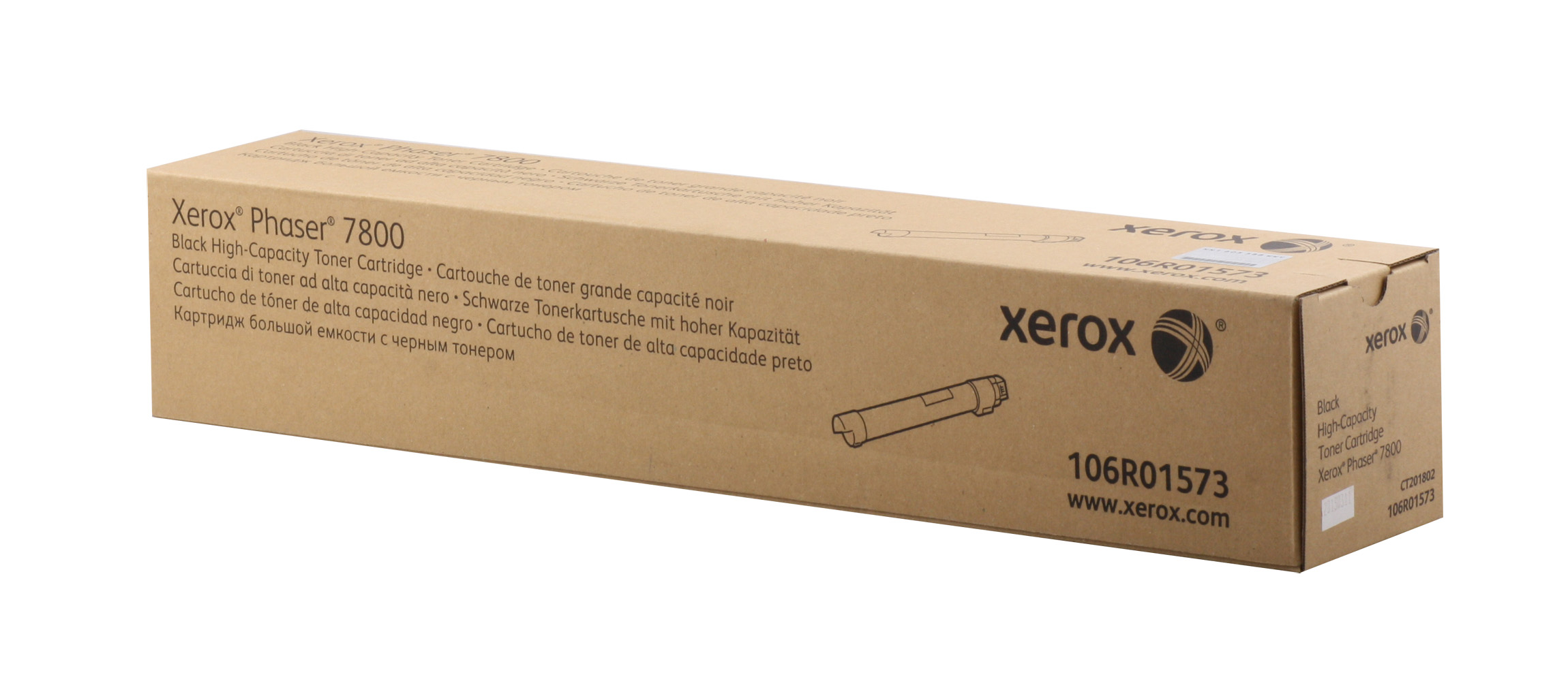 XEROX 106R01573 PHASER 7800 YUKSEK KAPASITE BLACK SIYAH TONER 17.200 SAYFA