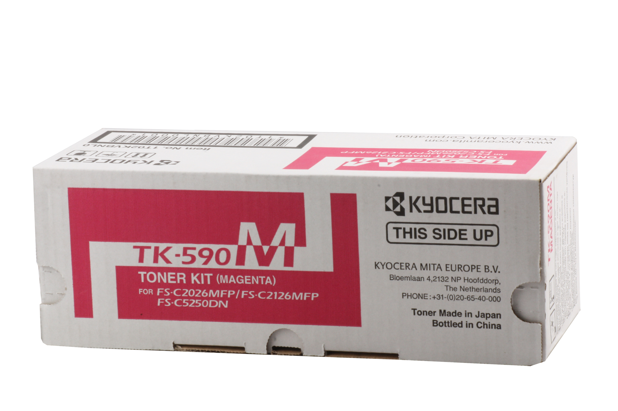 KYOCERA TK-590M MAGENTA KIRMIZI ORJINAL FOTOKOPI TONERI FS-C2016-2026-2126-2526-2626 M6026-6526