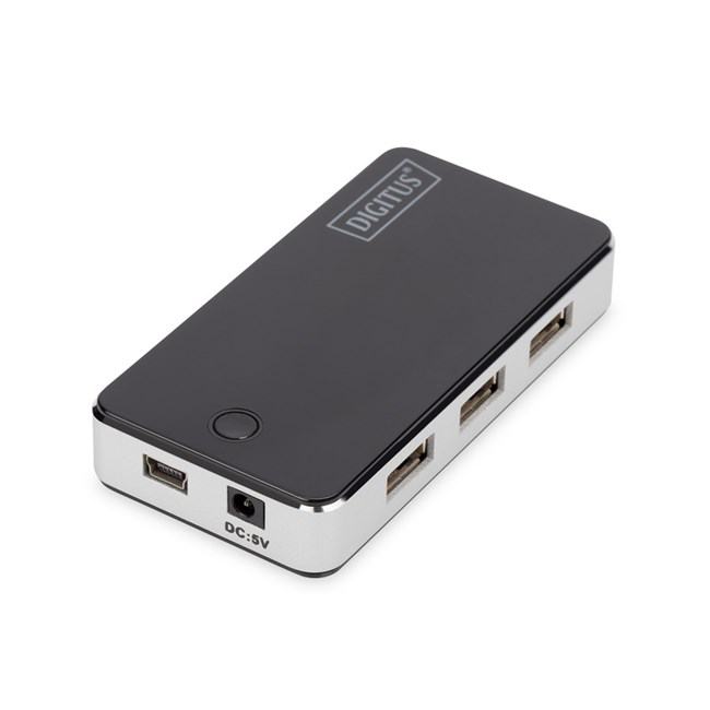 DIGITUS DA-70222 7 PORT USB 2.0 COKLAYICI HUB