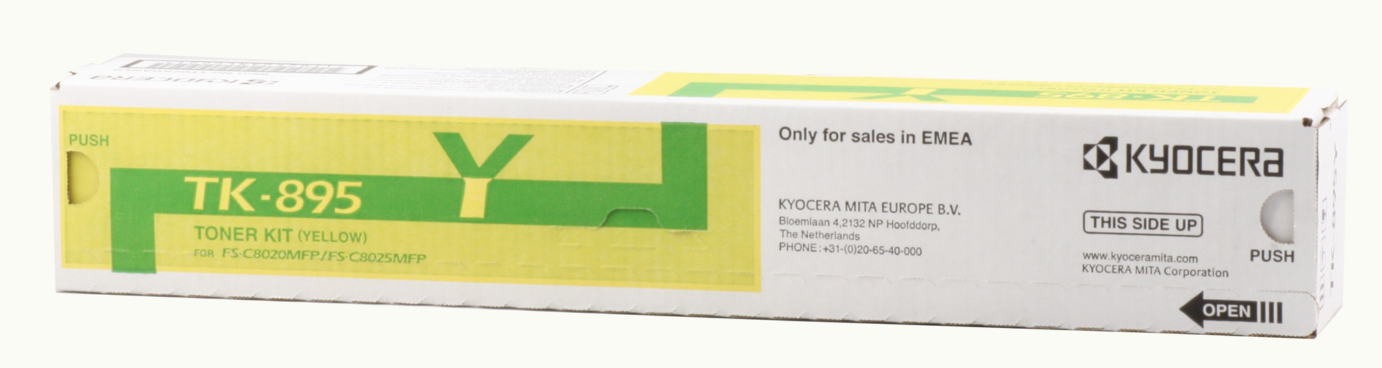 KYOCERA TK-895Y YELLOW SARI ORJINAL FOTOKOPI TONERI FS-C8020-8025-8520-8525 6.000 SAYFA