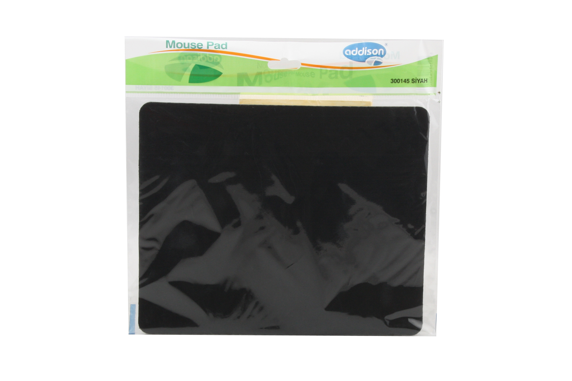 ADDISON 300145 SIYAH MOUSE PAD (22 CM X 18 CM)