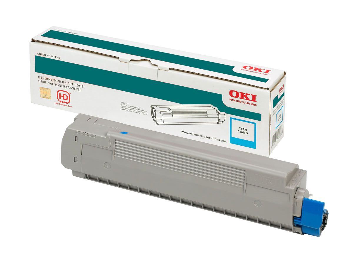 OKI 44059171 MAVI TONER - MC851, MC861 - 7300 SAYFA