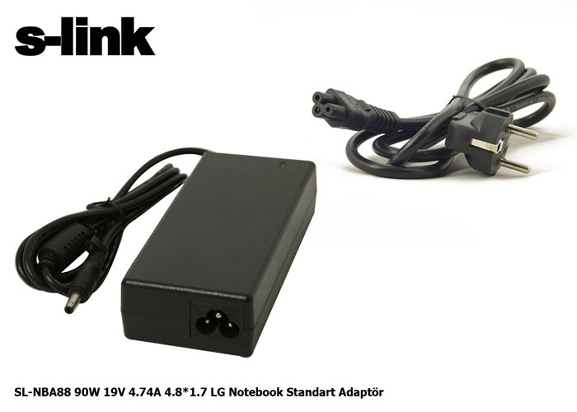 S-LINK SL-NBA88 90W 19V 4.74A 4.8-1.7 LG NOTEBOOK ADAPTORU