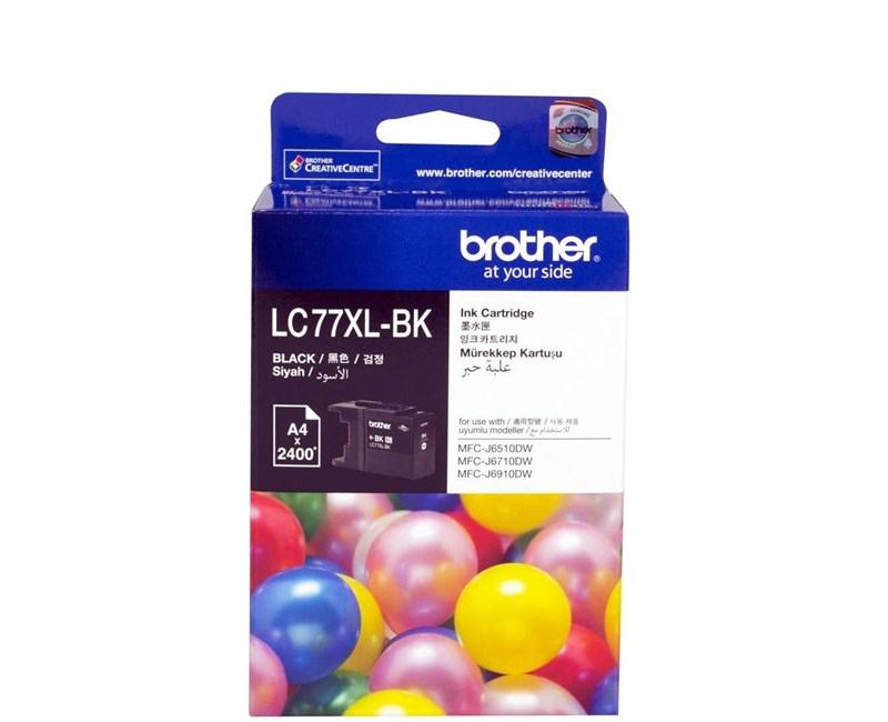 BROTHER LC77XLBK MFJ-J6710DW 2400 SIYAH KARTUS