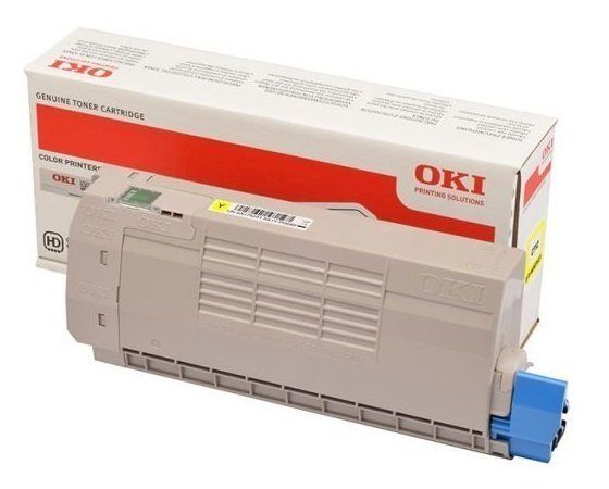 OKI 46490605 TONER-Y-C532/MC573-6K SARI TONER / C532/ C542/ MC563/ MC573 / 6.000 SAYFA