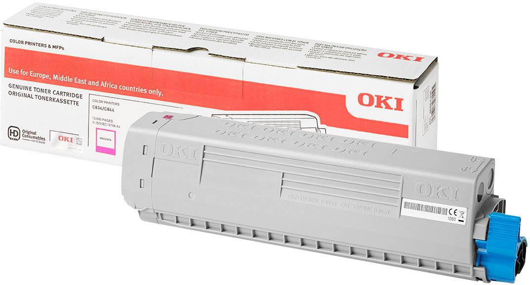 OKI 46861306 TONER-M-C834/C844-10K KIRMIZI TONER 10.000 SAYFA